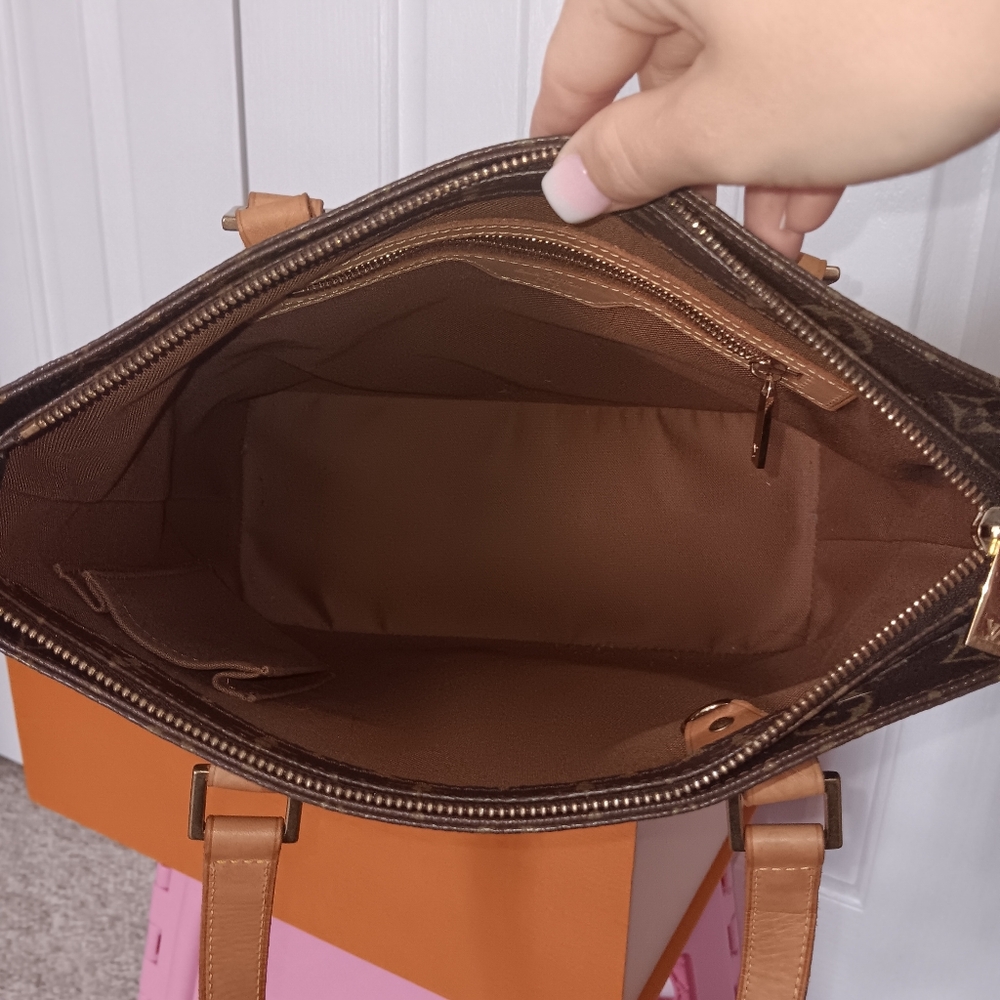 Traded ❤️ Louis Vuitton Monogram Cabas Piano Tote w/ COA and Dust bag - Picture 5 of 16